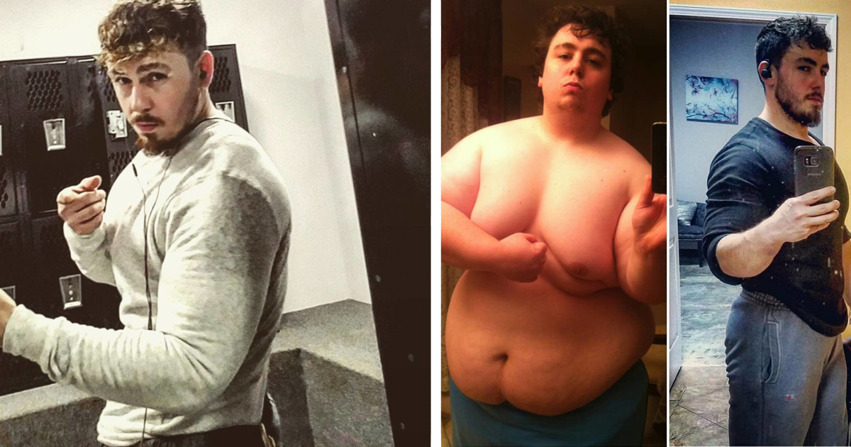 Obese man sheds 220 pounds to become personal trainer.
